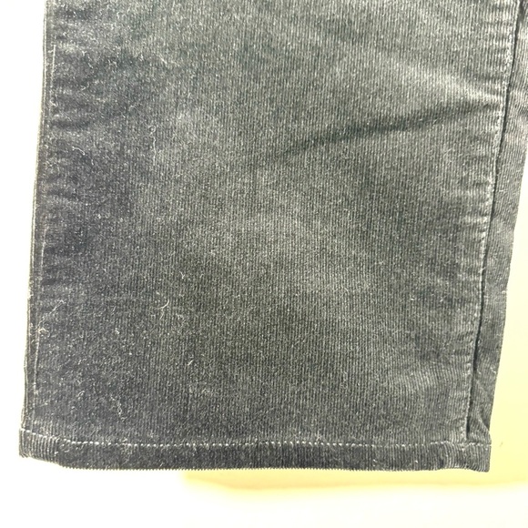 Talbots Flawless 5 Pocket Hi Waist Black Corduroy Straight Leg Pants - Picture 3 of 12
